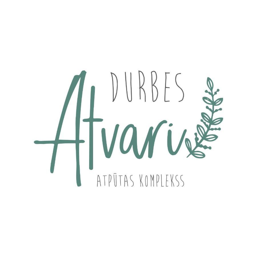 Durbes Atvari - Brivdienu Majas Ar Saunu Exterior photo